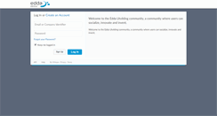 Desktop Screenshot of eddamedia-no.socialcast.com
